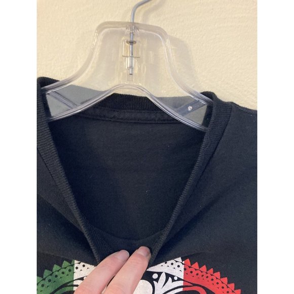 Sugar Skull- Day of the Dead T-Shirt- Unisex Medium- Black- Cotton - Picture 3 of 6